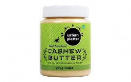 Urban Platter Unblanched Cashew Butter   Plastic Jar  250 grams